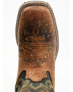 Smoky Mountain Boys' Jesse Bison Leather Print Boot - Square Toe 15 Smoky Mountain Boys' Jesse Bison Leather Print Boot - Square Toe -Deals ROPER Store 2000236238 200 P6