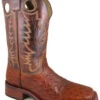 Smoky Mountain Men's Danville Ostrich Print Boots - Square Toe  -Deals ROPER Store 2000236464 235 P1