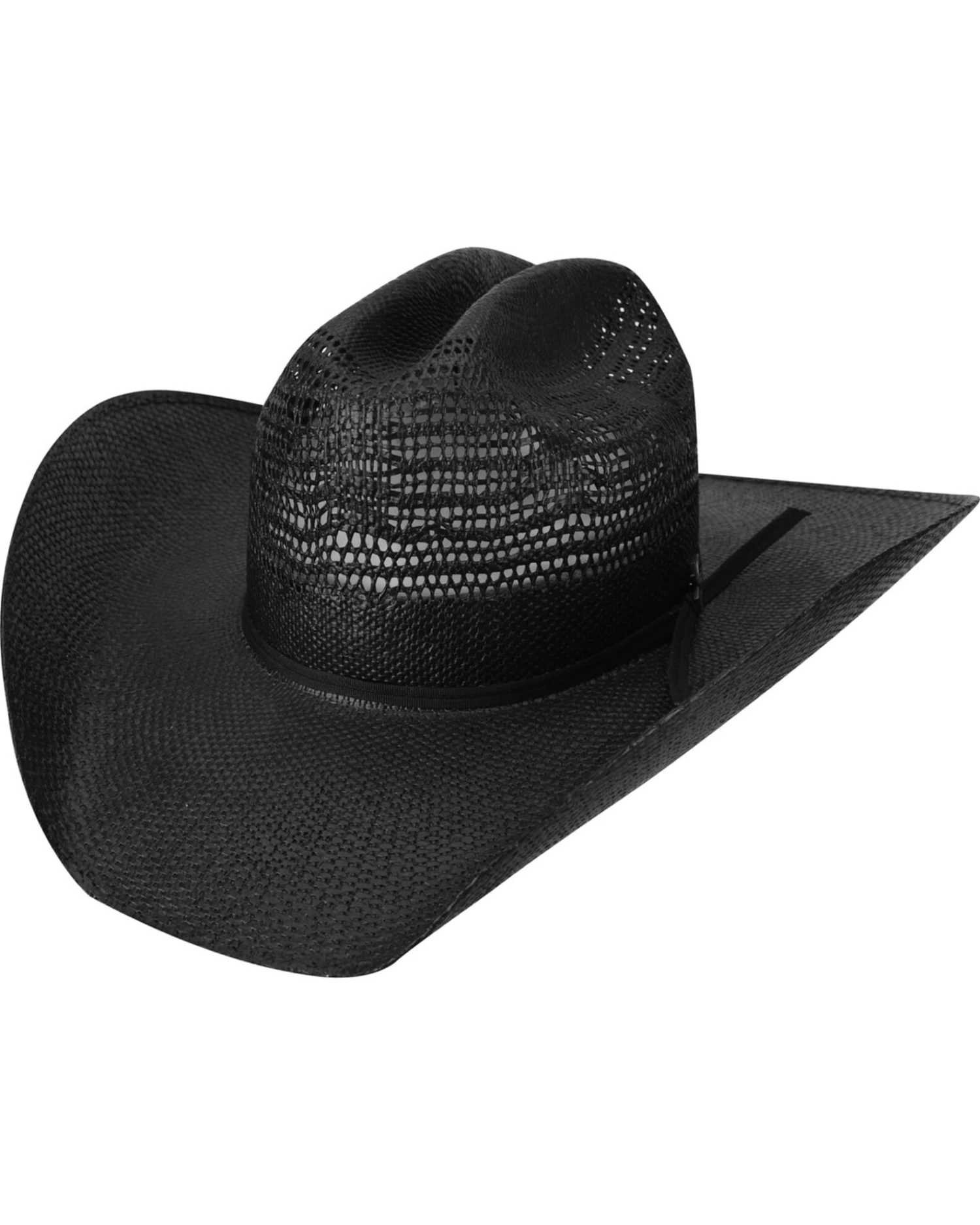 Bailey Desert Knight Black Straw Western Hat 3 Bailey Desert Knight Black Straw Western Hat