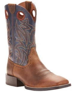 Ariat Men's Sidebet Western Performance Boots - Broad Square Toe