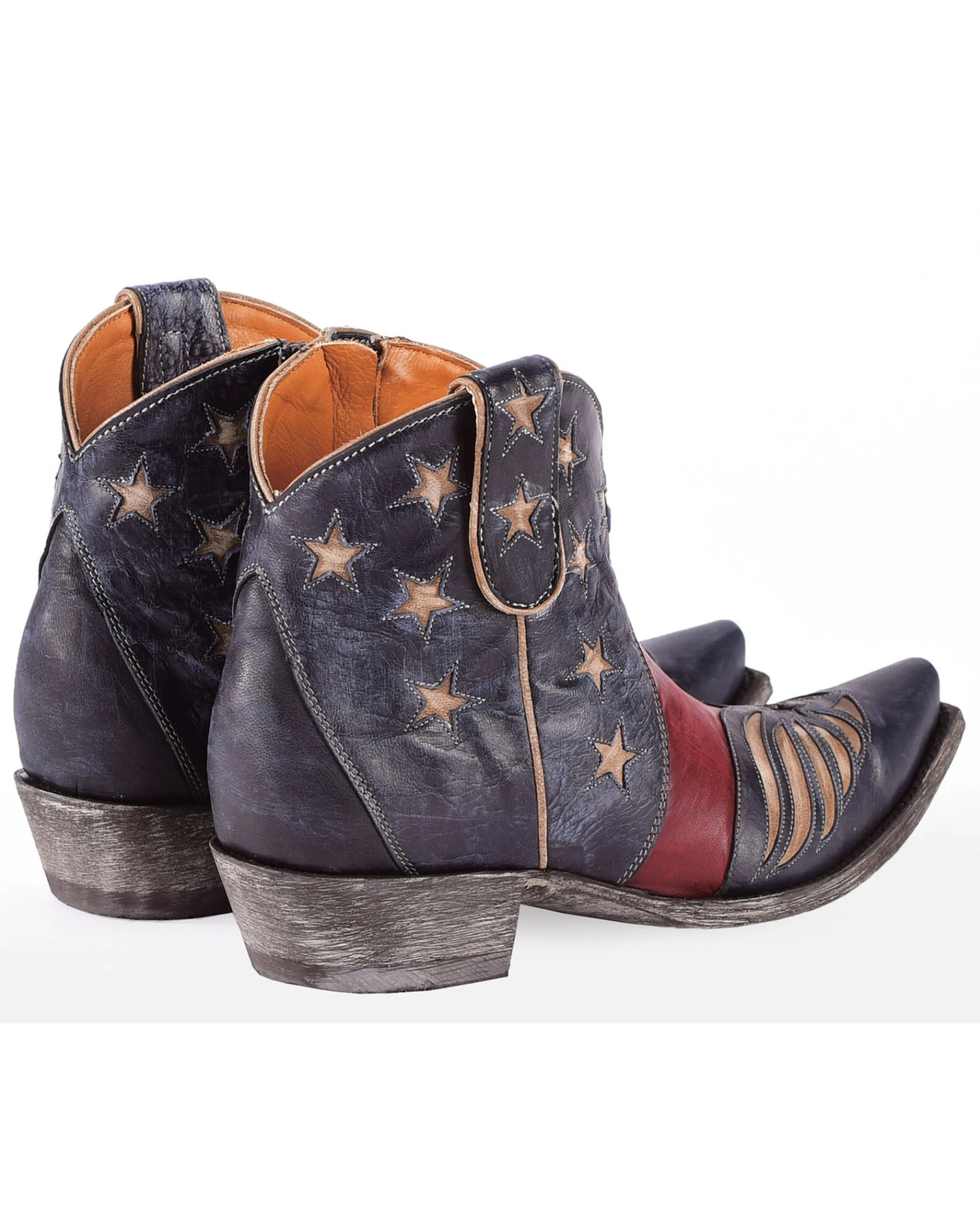 Old Gringo Women's United Patriotic Booties - Snip Toe 5 Old Gringo Women's United Patriotic Booties - Snip Toe - Image 3