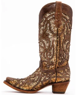 Corral Women's Golden Luminary Roots Western Boots - Snip Toe 11 Corral Women's Golden Luminary Roots Western Boots - Snip Toe -Deals ROPER Store 2000245368 281 P3