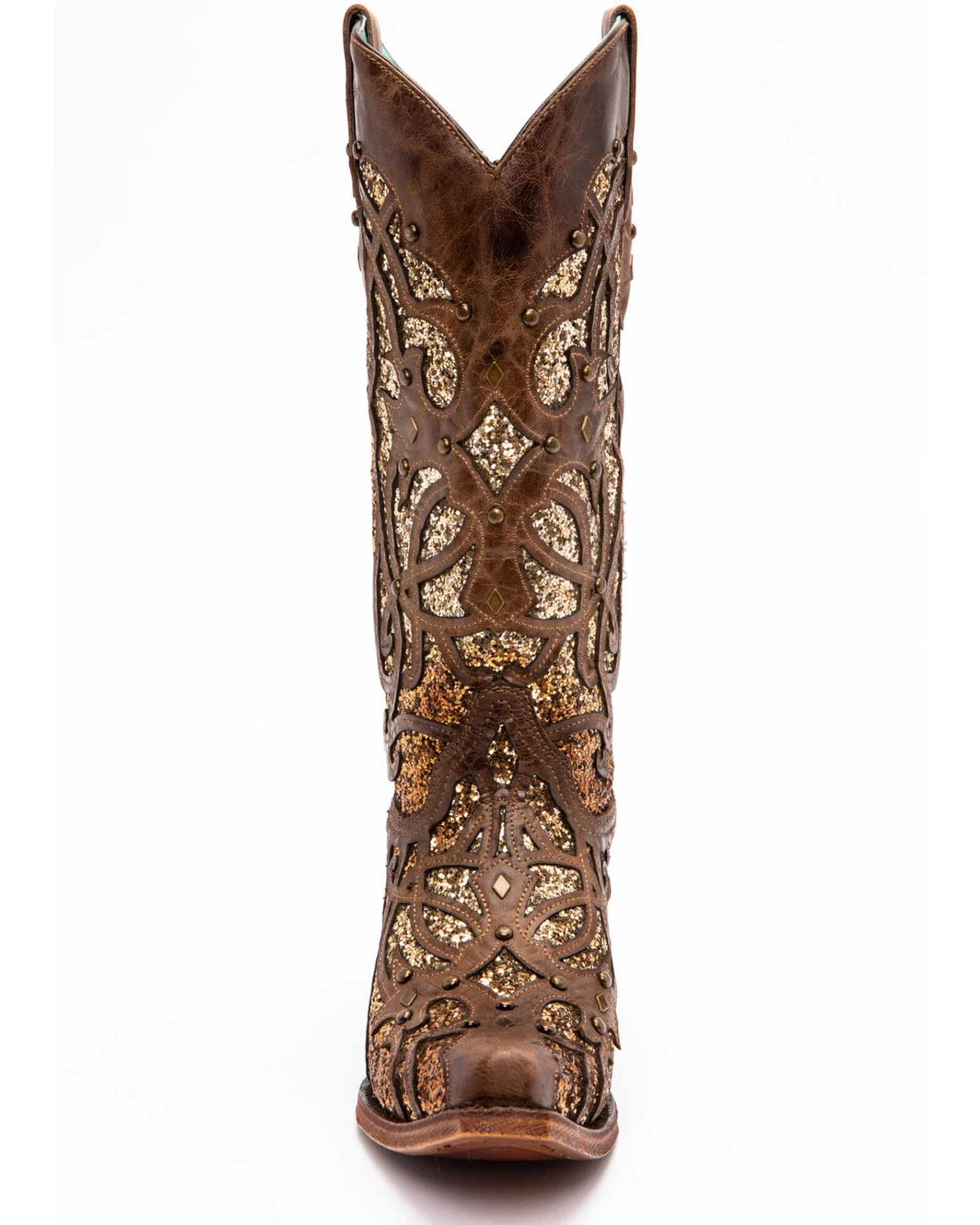 Corral Women's Golden Luminary Roots Western Boots - Snip Toe 6 Corral Women's Golden Luminary Roots Western Boots - Snip Toe - Image 4