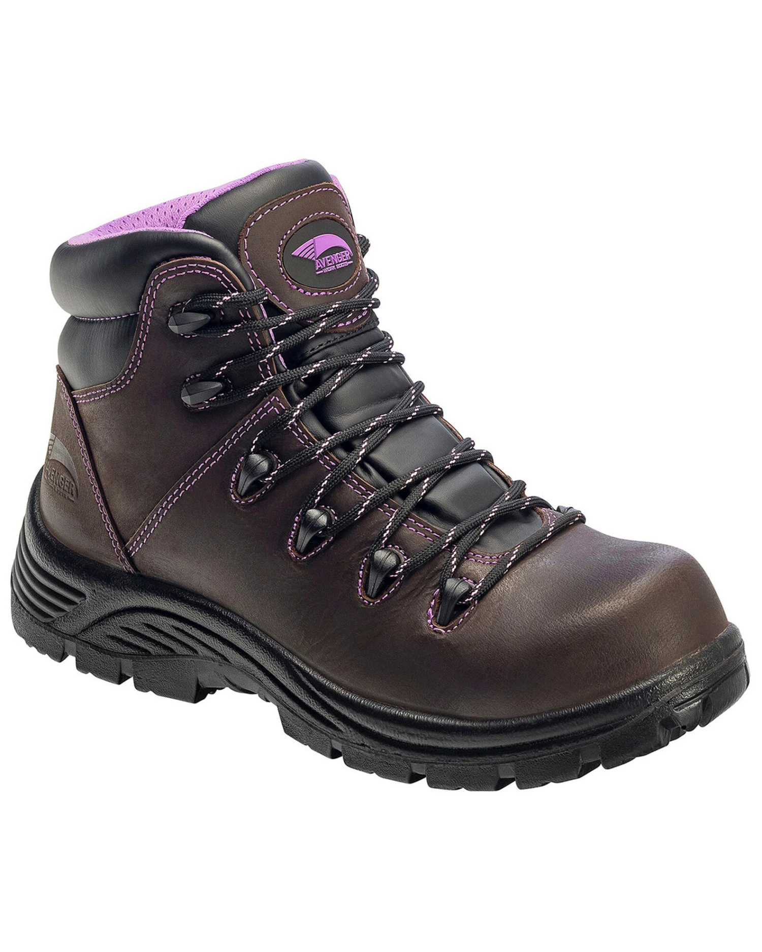 Avenger Women's Waterproof Hiker Boots - Composite Toe 3 Avenger Women's Waterproof Hiker Boots - Composite Toe
