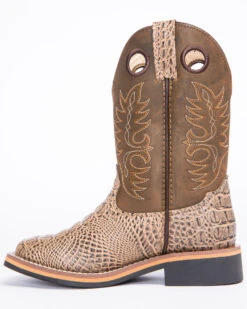 Cody James Little Boys' Gator Print Western Boots - Broad Square Toe -Deals ROPER Store 2000253467 200 P3