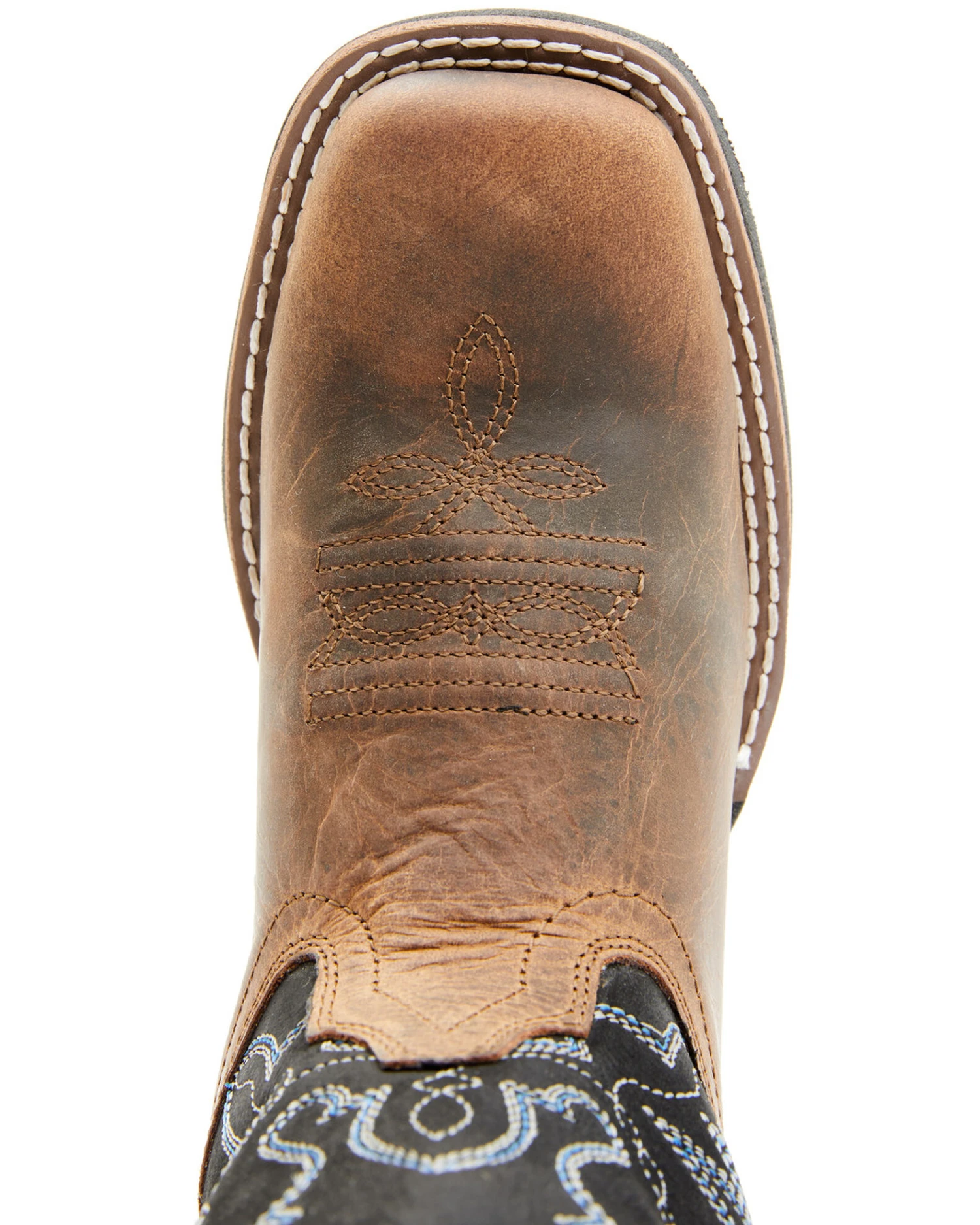 Cody James Boys' Brown Western Boots - Broad Square Toe 8 Cody James Boys' Brown Western Boots - Broad Square Toe - Image 6