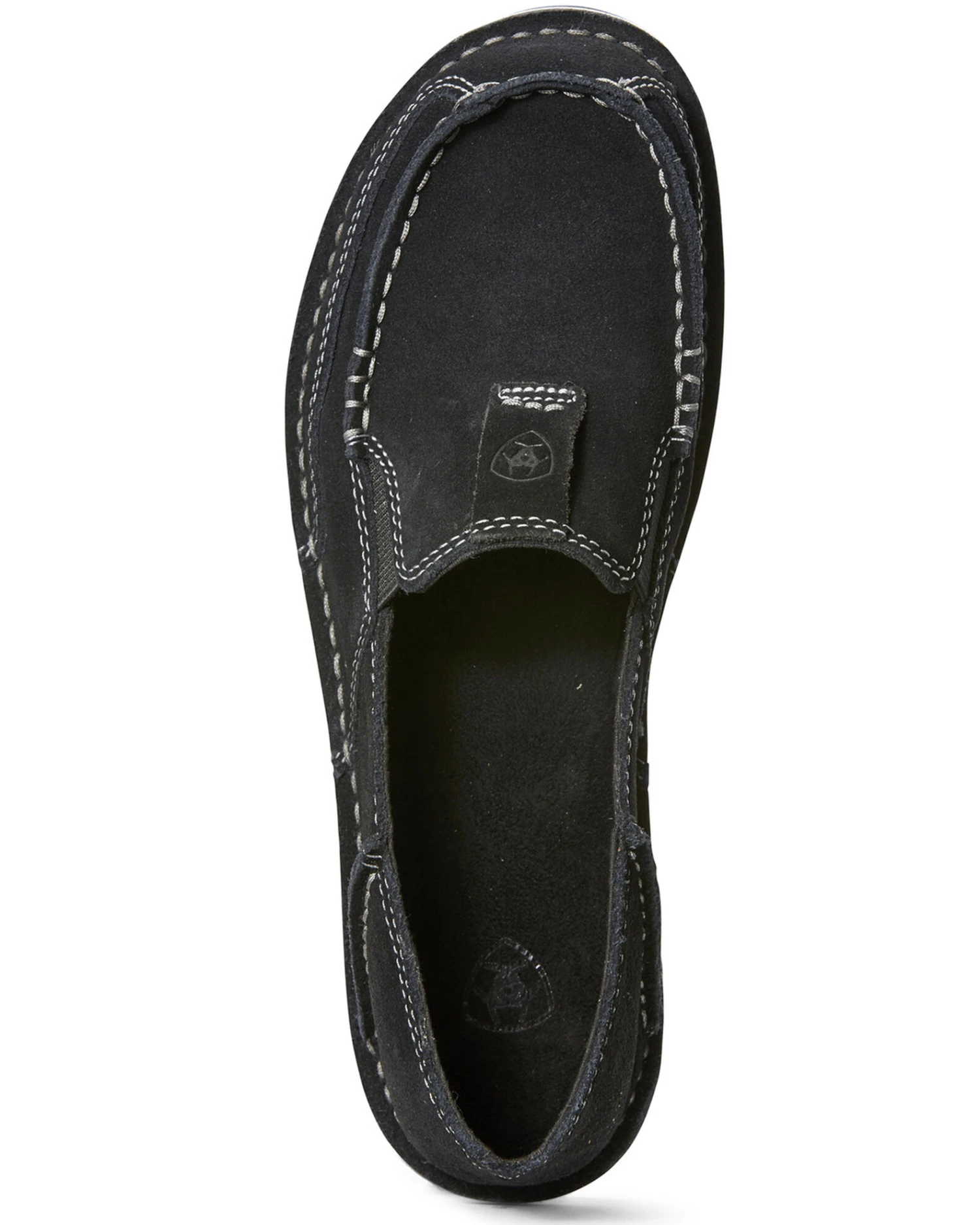 Ariat Women's Suede Cruiser Slip-On Shoes - Moc Toe 6 Ariat Women's Suede Cruiser Slip-On Shoes - Moc Toe - Image 4