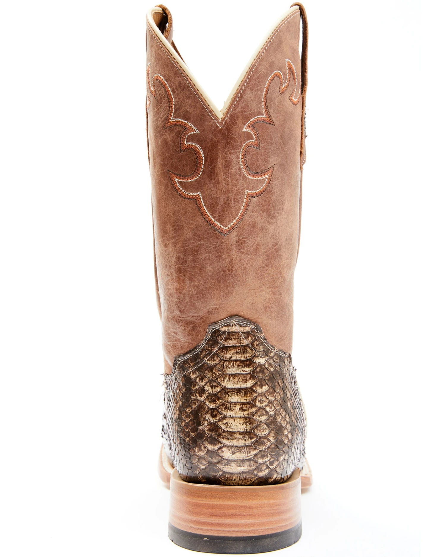 Cody James Men's Exotic Python Western Boots - Broad Square Toe 7 Cody James Men's Exotic Python Western Boots - Broad Square Toe - Image 5