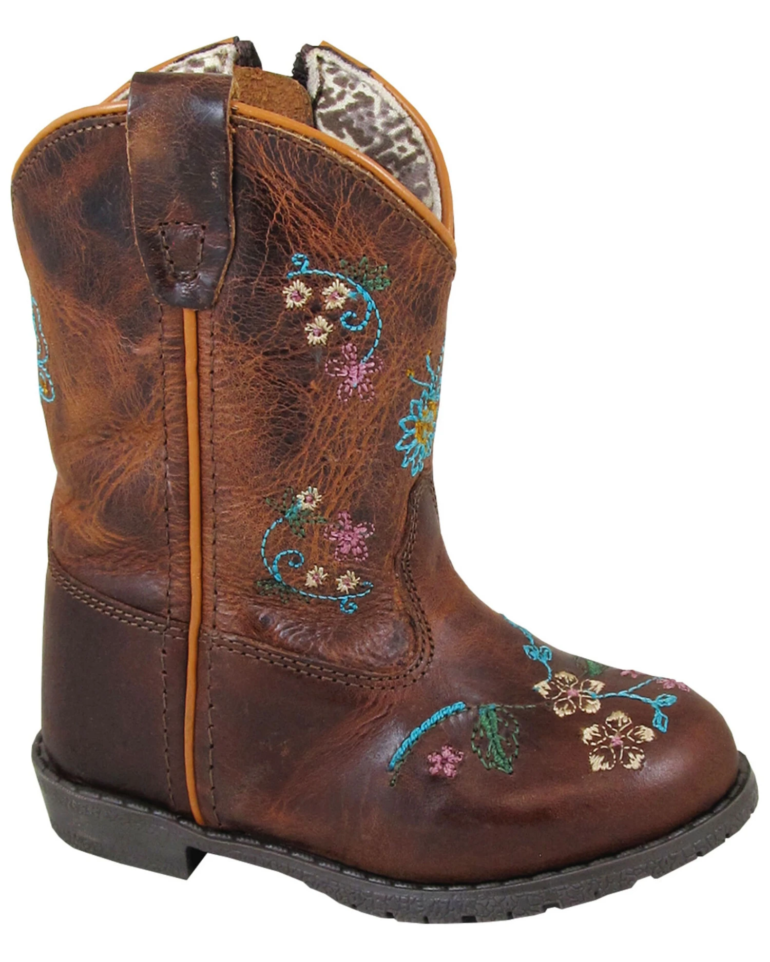 Smoky Mountain Toddler Girls' Florence Western Boots - Round Toe 3 Smoky Mountain Toddler Girls' Florence Western Boots - Round Toe
