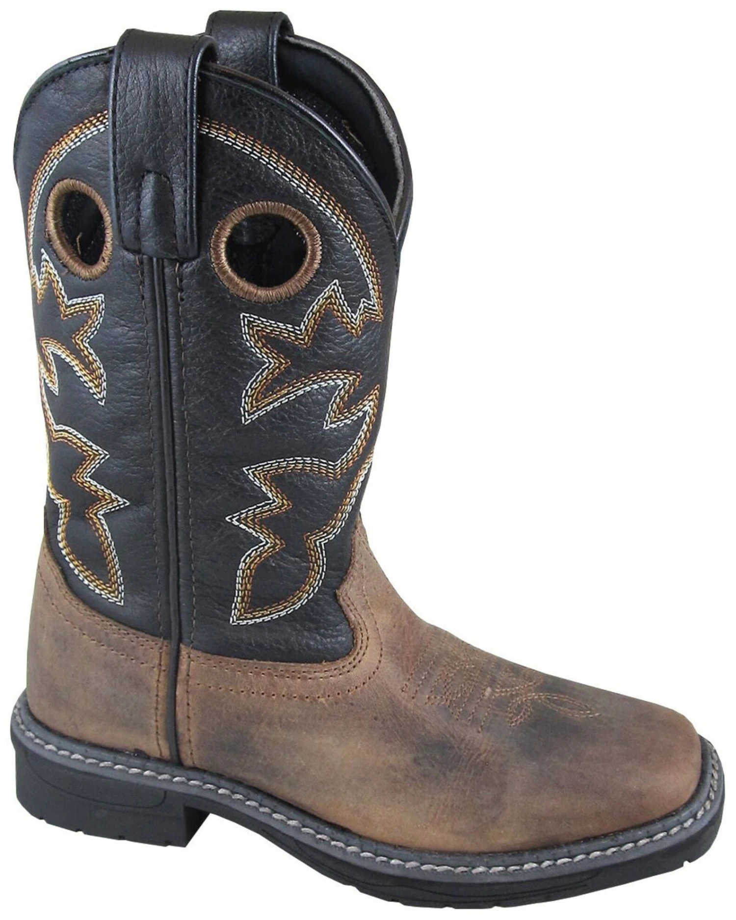 Smoky Mountain Boys' Stampede Western Boots - Square Toe 3 Smoky Mountain Boys' Stampede Western Boots - Square Toe