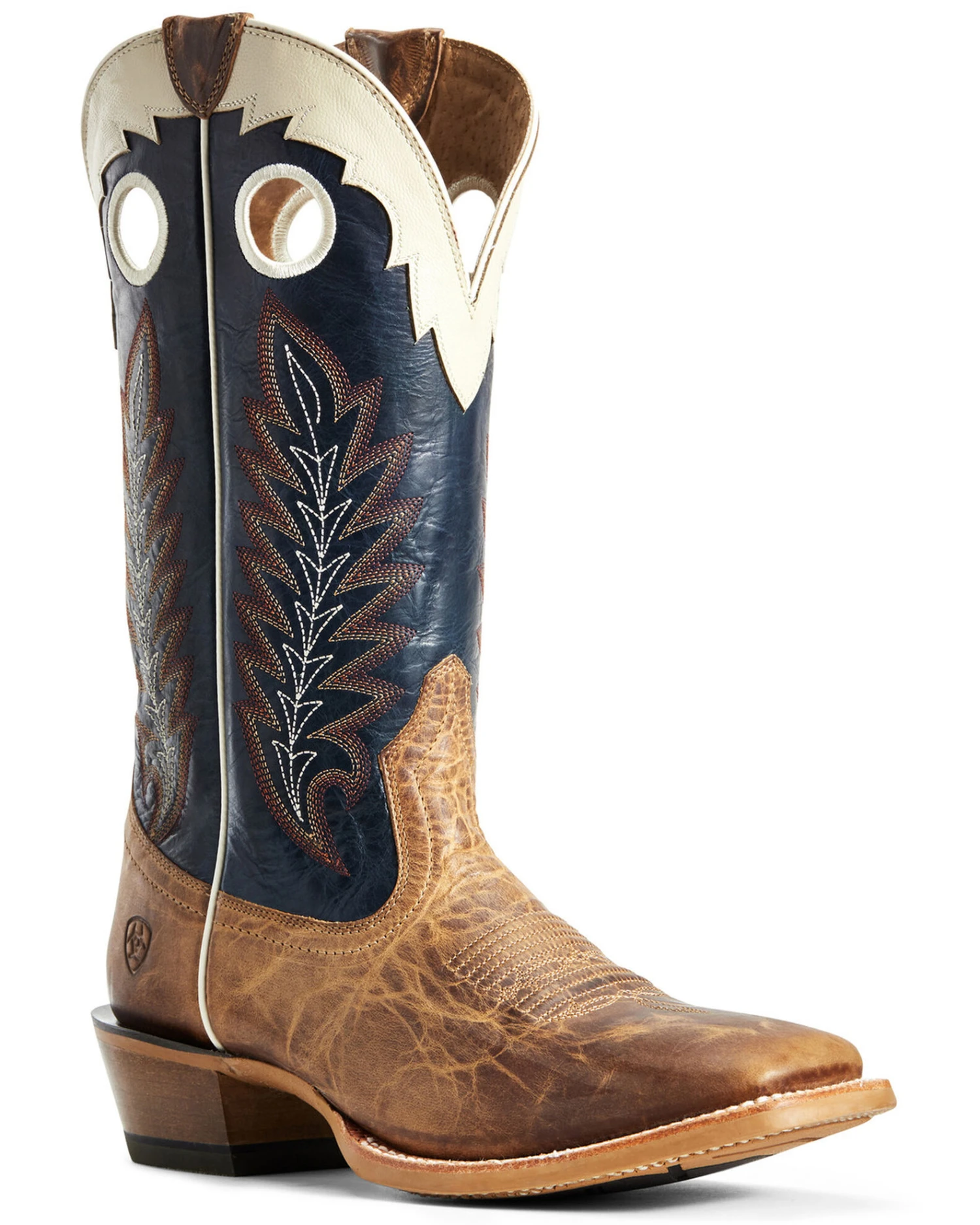 Ariat Men's Wildstock Real Deal Western Performance Boots - Broad Square Toe 2 Ariat Men's Wildstock Real Deal Western Performance Boots - Broad Square Toe