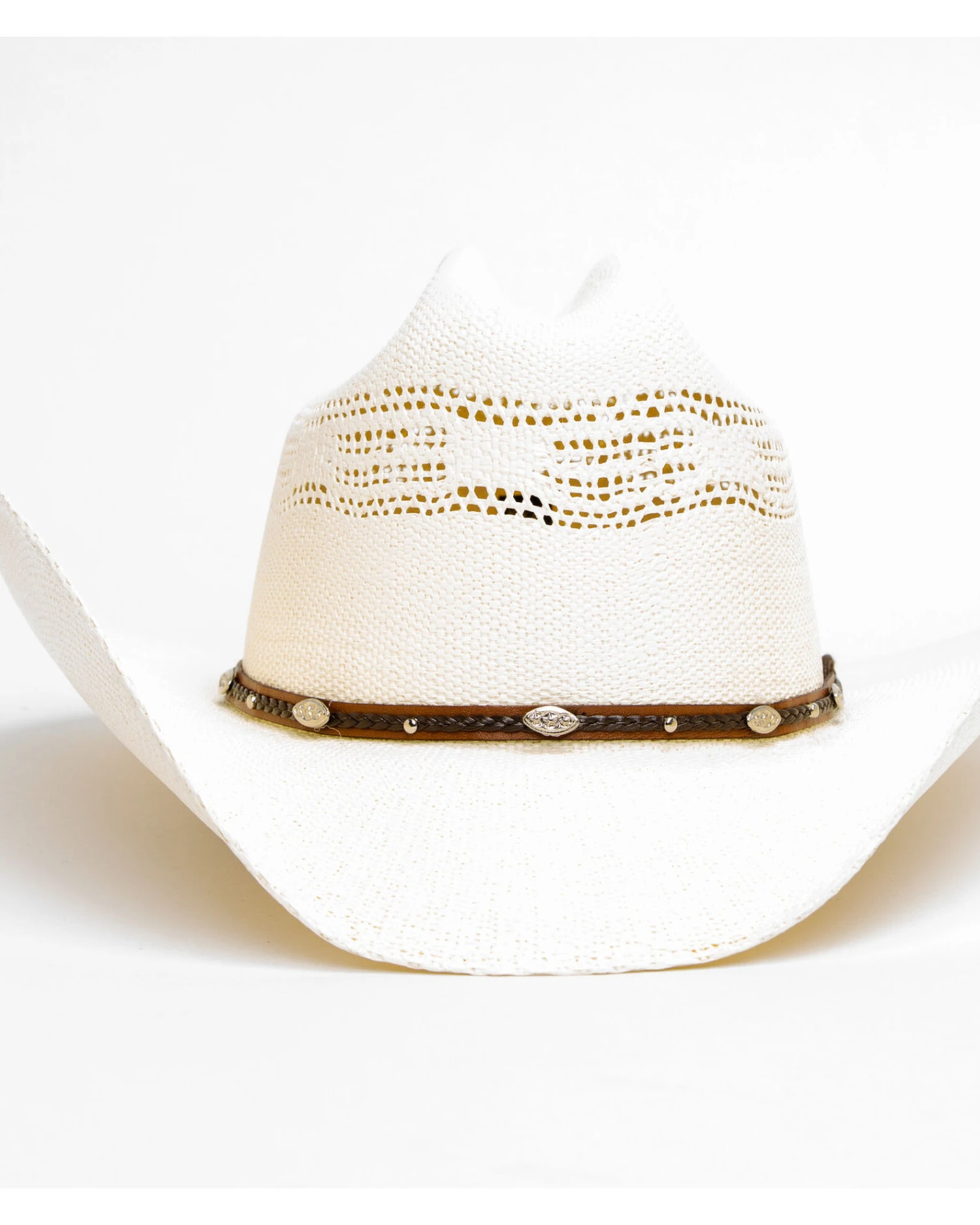 Cody James Men's 20X C51 Low Cattleman Pro Rodeo Bangora Straw Hat 6 Cody James Men's 20X C51 Low Cattleman Pro Rodeo Bangora Straw Hat - Image 4