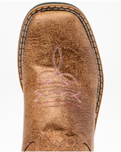 Shyanne Girls' Madison Faux Leather Western Boots - Square Toe 14 Shyanne Girls' Madison Faux Leather Western Boots - Square Toe -Deals ROPER Store 2000288280 927 P6