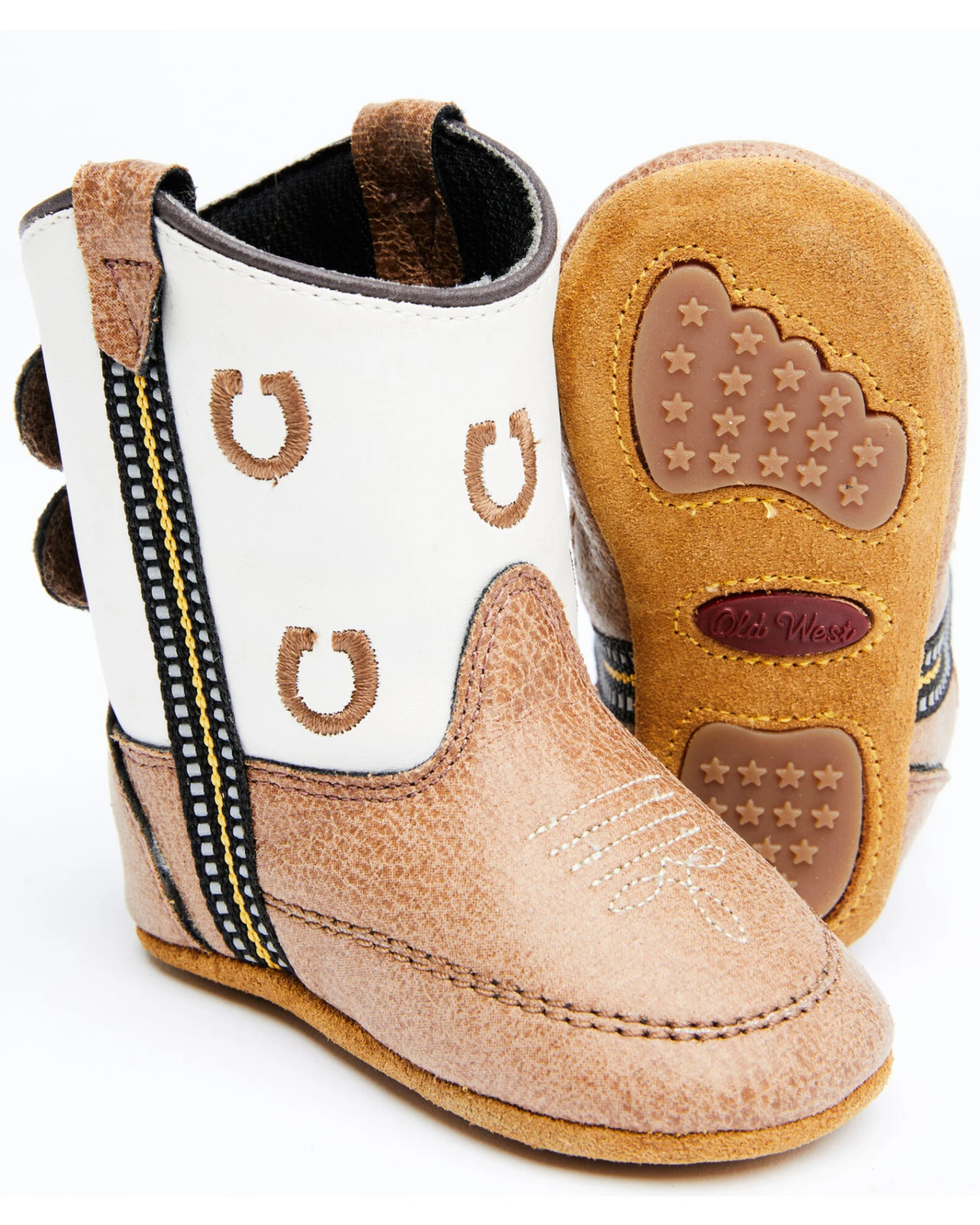 Cody James Infant Boys' Little Horseshoe Western Boots 4 Cody James Infant Boys' Little Horseshoe Western Boots - Image 2