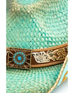Shyanne Women's Cactus Flower Western Straw Hat  -Deals ROPER Store 2000289844 400 P6