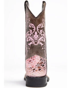 Shyanne Little Girls' Faux Leather Western Boots - Square Toe 13 Shyanne Little Girls' Faux Leather Western Boots - Square Toe -Deals ROPER Store 2000291620 650 P5