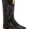 Old West Boys' Shaft Embroidery Western Boots - Broad Square Toe 1 Old West Boys' Shaft Embroidery Western Boots - Broad Square Toe -Deals ROPER Store 2000291956 001 P1