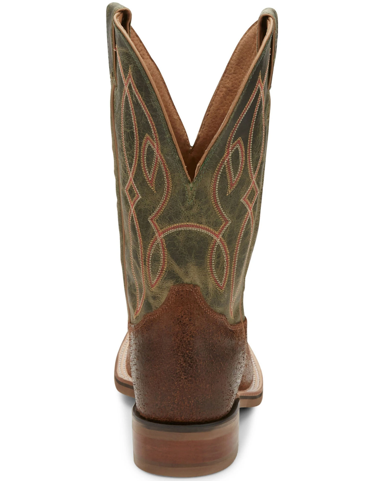 Tony Lama Men's Landgrab Brown Western Boots - Broad Square Toe 6 Tony Lama Men's Landgrab Brown Western Boots - Broad Square Toe - Image 4