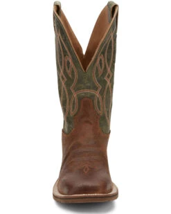 Tony Lama Men's Landgrab Brown Western Boots - Broad Square Toe 13 Tony Lama Men's Landgrab Brown Western Boots - Broad Square Toe -Deals ROPER Store 2000293428 200 P5