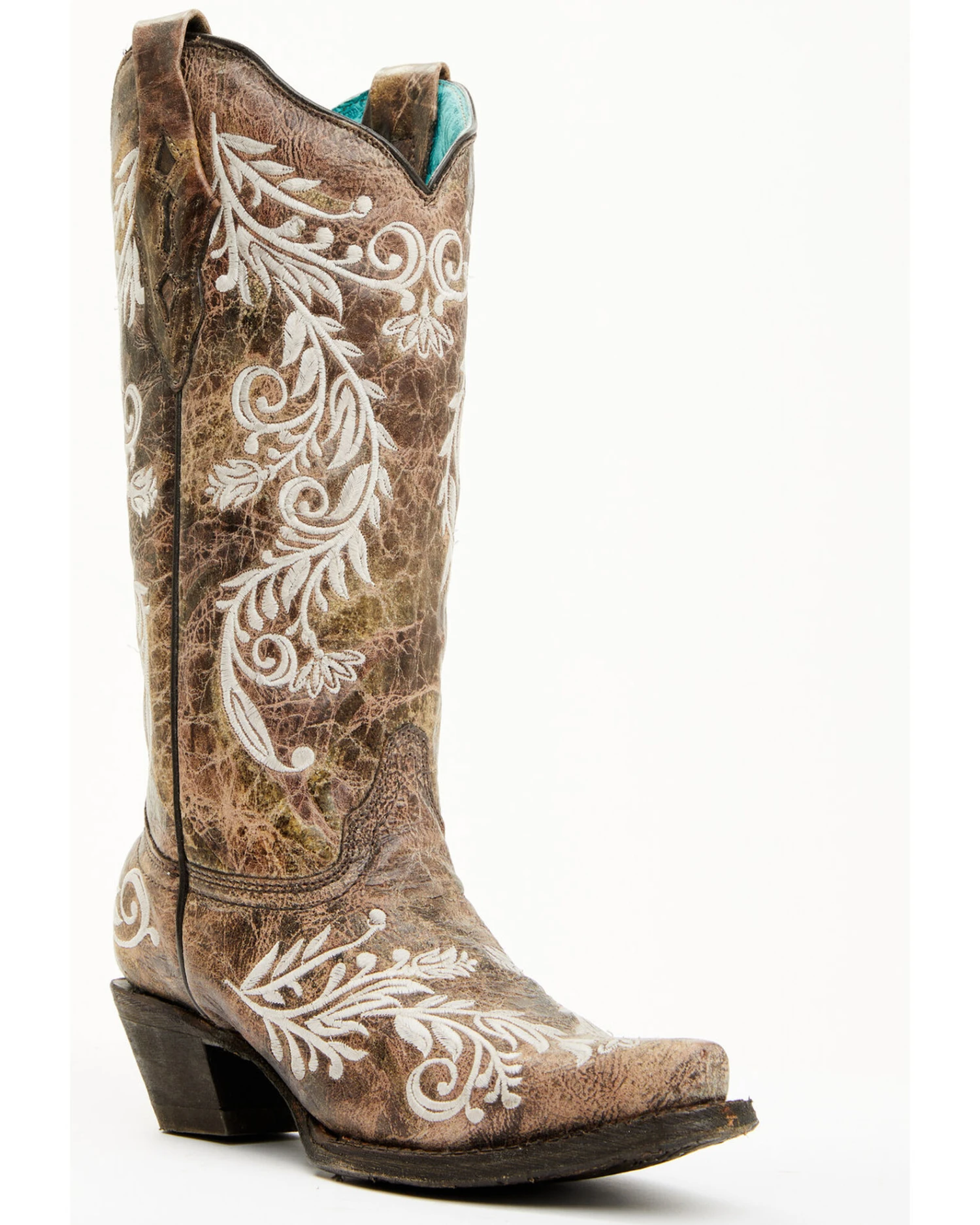 Corral Women's Glow Embroidered Western Boots - Snip Toe 3 Corral Women's Glow Embroidered Western Boots - Snip Toe