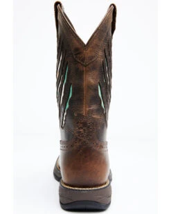 Brothers & Sons Men's Scratch Mexico Flag Lite Performance Western Boots - Broad Square Toe -Deals ROPER Store 2000330394 200 P4