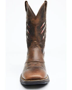 Brothers & Sons Men's Scratch Mexico Flag Lite Performance Western Boots - Broad Square Toe -Deals ROPER Store 2000330394 200 P5