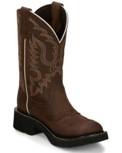 Justin Women's Inji Western Boots - Round Toe