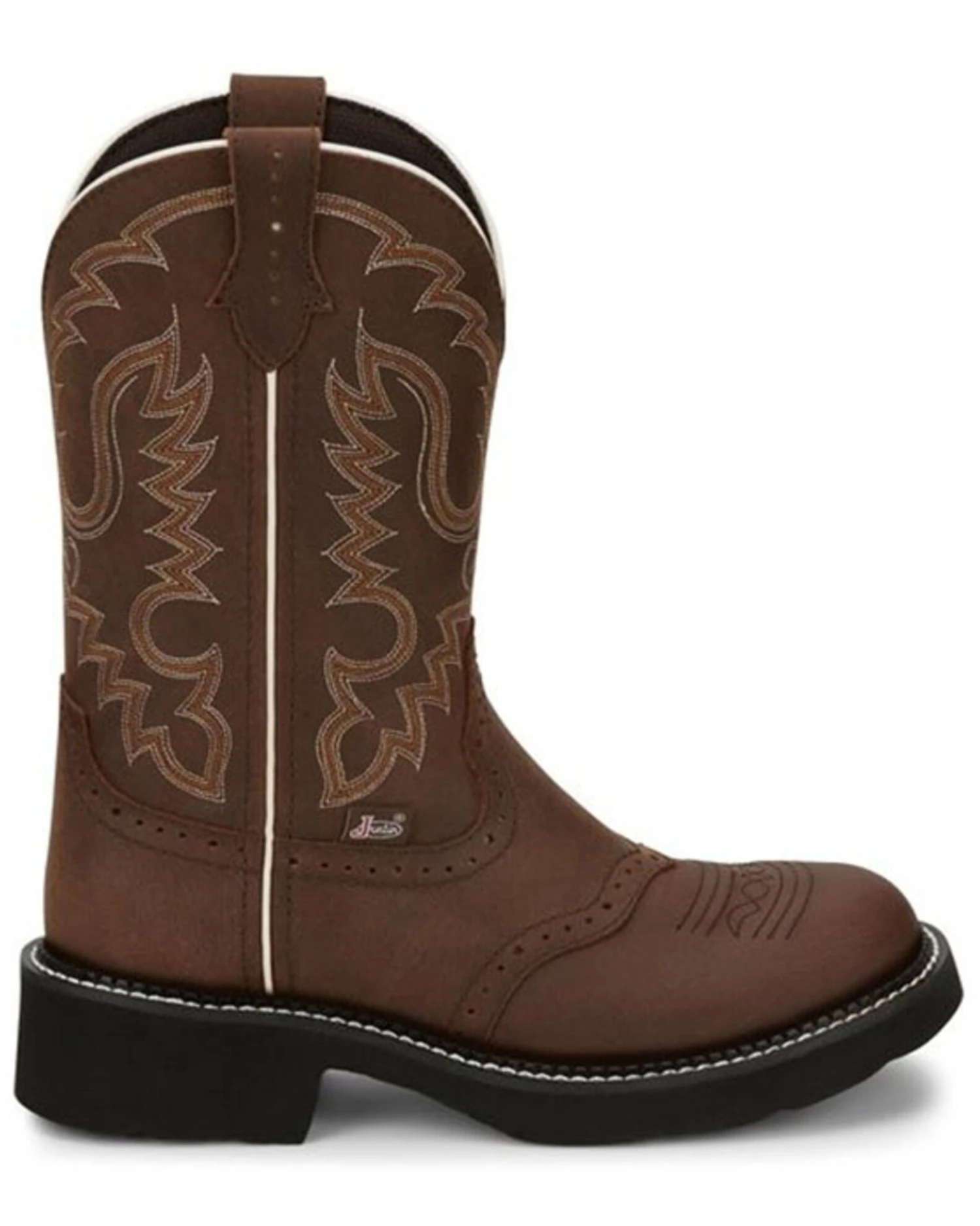 Justin Women's Inji Western Boots - Round Toe 4 Justin Women's Inji Western Boots - Round Toe - Image 2
