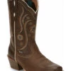 Justin Women's Jesse Brown Western Boots - Square Toe 2 Justin Women's Jesse Brown Western Boots - Square Toe -Deals ROPER Store 2000335066 200 P1