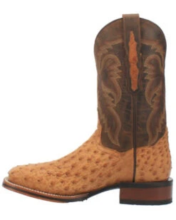Dan Post Men's Kershaw Exotic Ostrich Skin Western Boots - Broad Square Toe 10 Dan Post Men's Kershaw Exotic Ostrich Skin Western Boots - Broad Square Toe -Deals ROPER Store 2000337937 280 P3