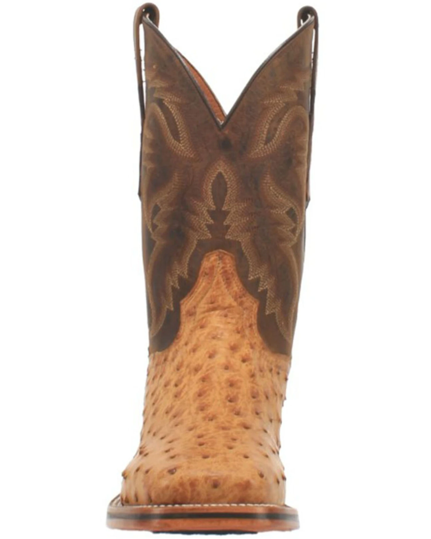 Dan Post Men's Kershaw Exotic Ostrich Skin Western Boots - Broad Square Toe 6 Dan Post Men's Kershaw Exotic Ostrich Skin Western Boots - Broad Square Toe - Image 4
