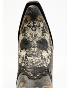 Corral Women's Floral Skull Embroidery & Studs Western Boots - Snip Toe 14 Corral Women's Floral Skull Embroidery & Studs Western Boots - Snip Toe -Deals ROPER Store 2000340854 001 P6