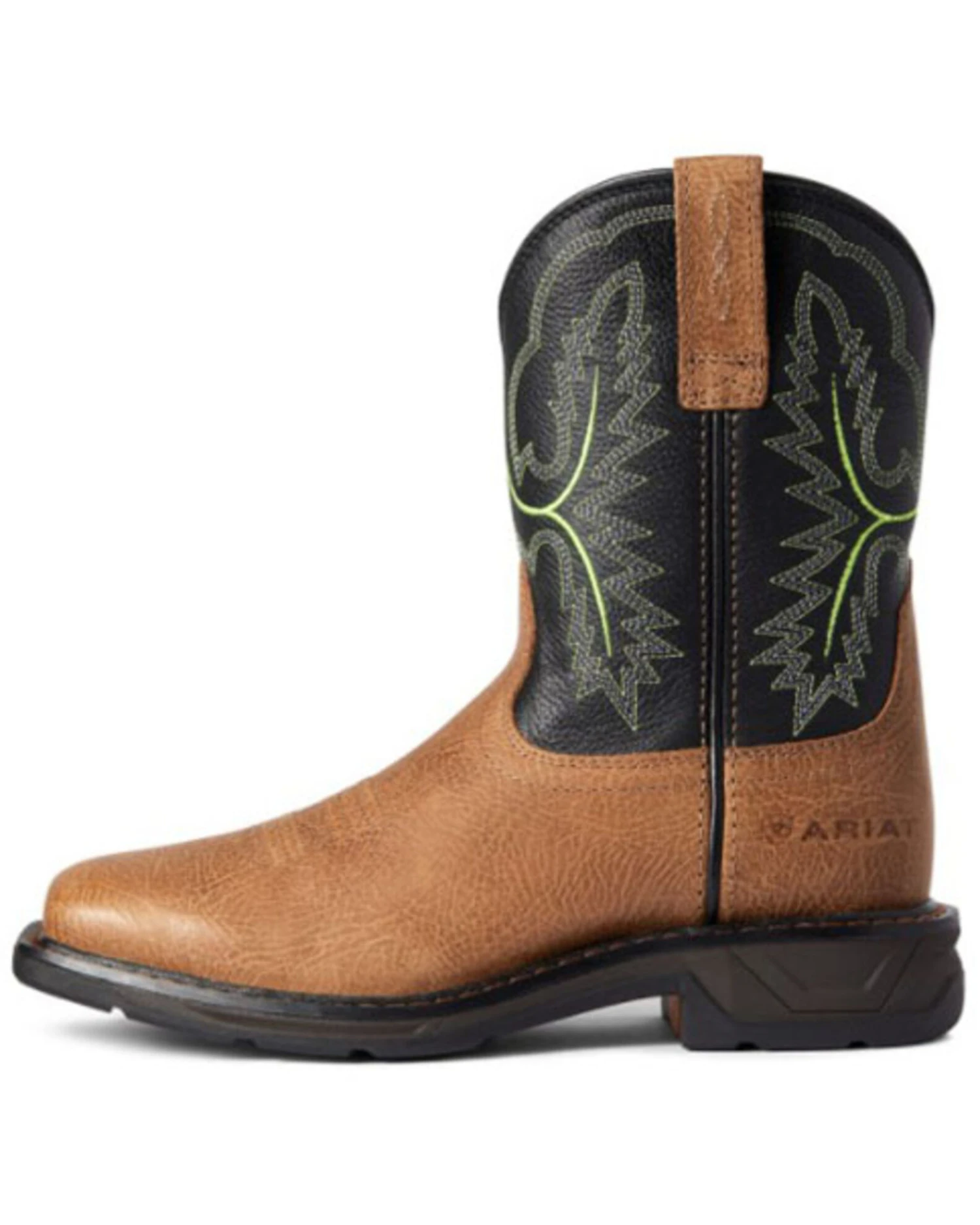 Ariat Boys' Workhog XT Western Boots - Broad Square Toe 4 Ariat Boys' Workhog XT Western Boots - Broad Square Toe - Image 2