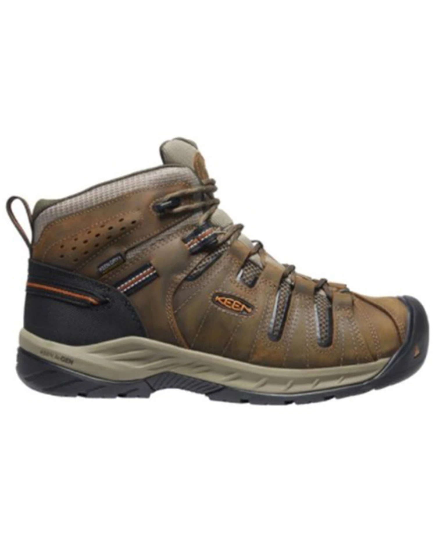 Keen Men's Cascade Flint II Waterproof Lace-Up Hiking Boot 4 Keen Men's Cascade Flint II Waterproof Lace-Up Hiking Boot - Image 2