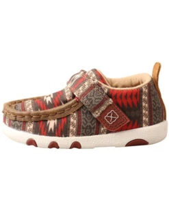 Twisted X Infant Hooey Southwestern Print Driving Shoes - Moc Toe 10 Twisted X Infant Hooey Southwestern Print Driving Shoes - Moc Toe -Deals ROPER Store 2000343953 600 P3