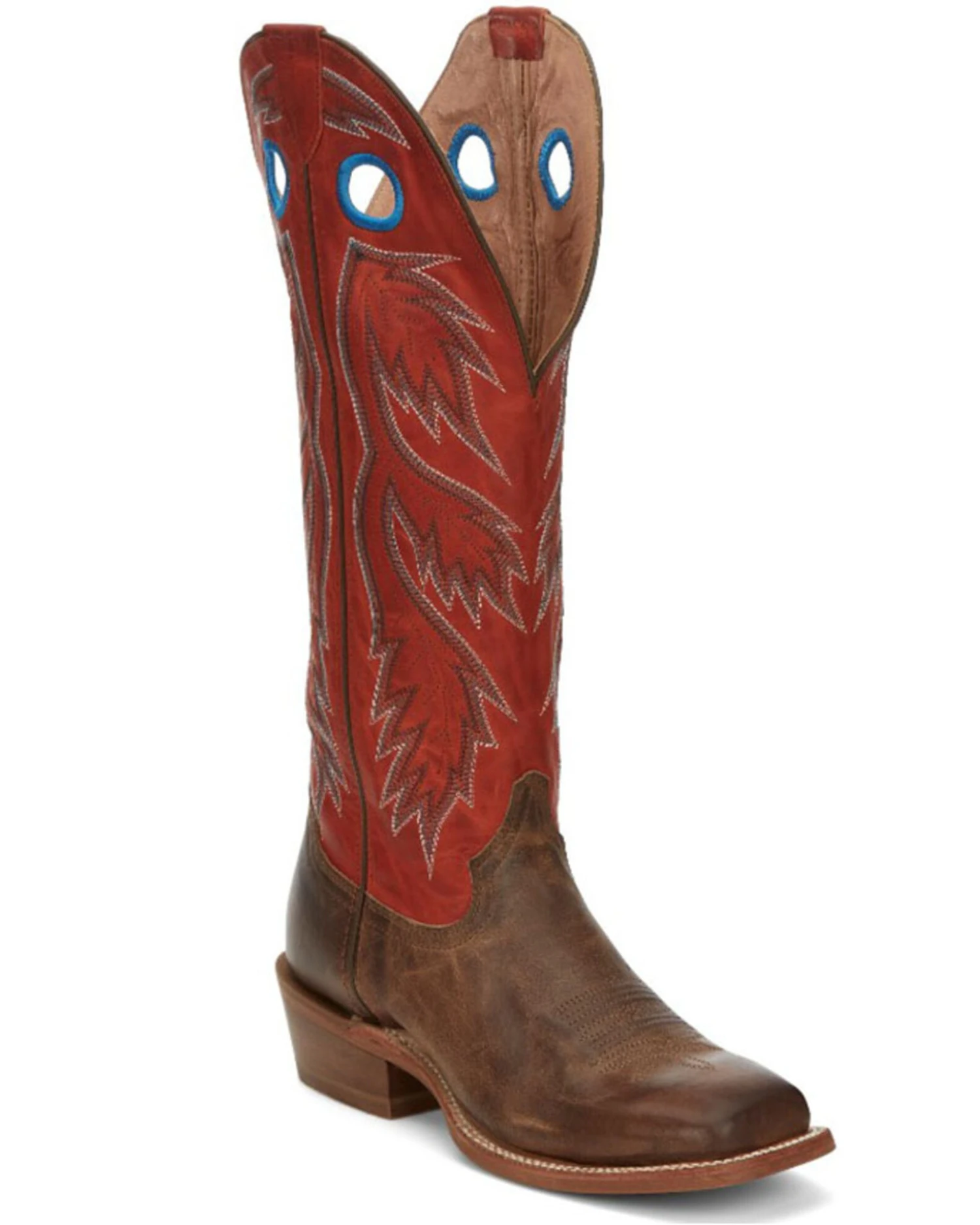 Tony Lama Men's Colburn Western Boots - Broad Square toe 3 Tony Lama Men's Colburn Western Boots - Broad Square toe