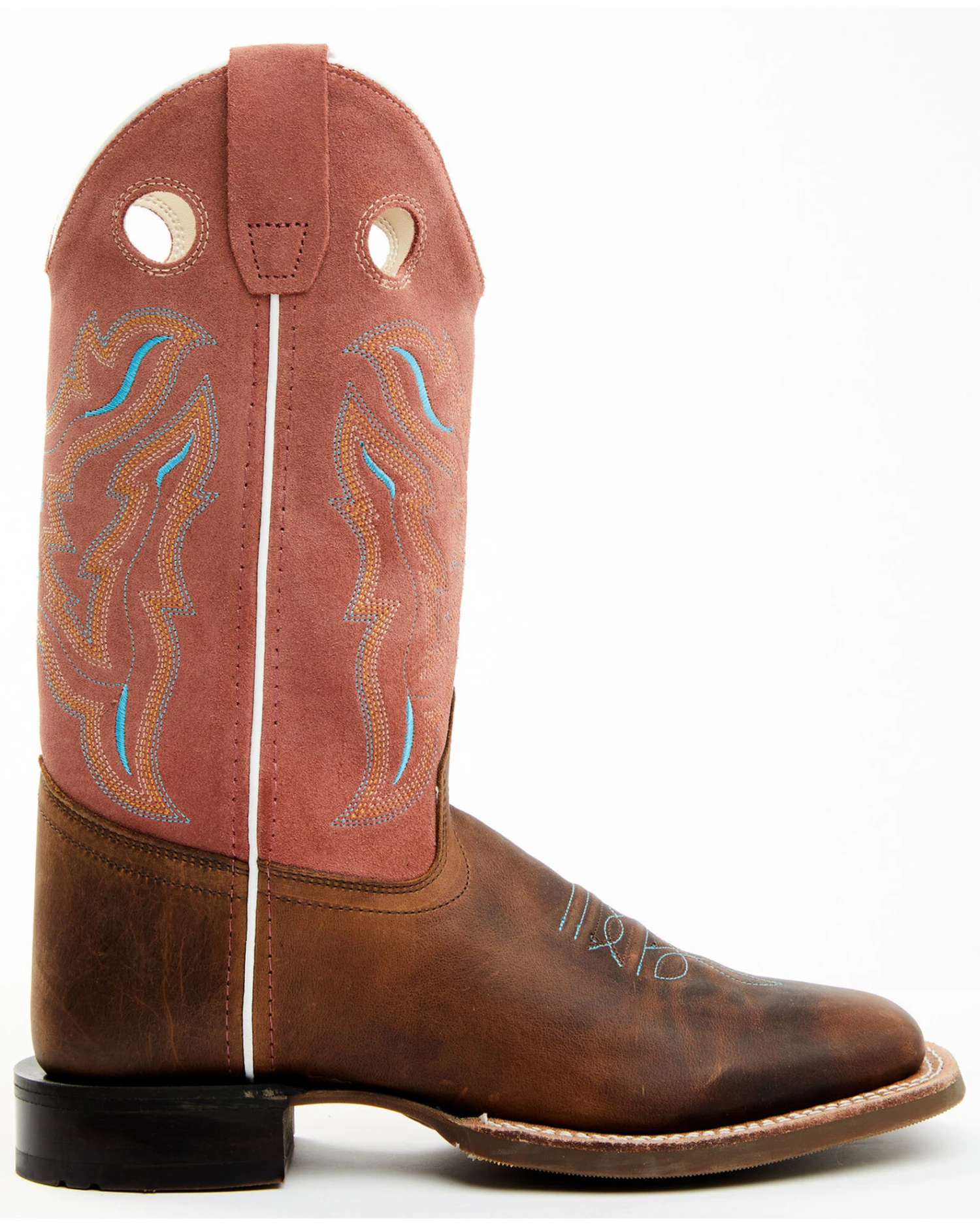 Cody James Boys' Inlay Western Boots - Broad Square Toe 4 Cody James Boys' Inlay Western Boots - Broad Square Toe - Image 2