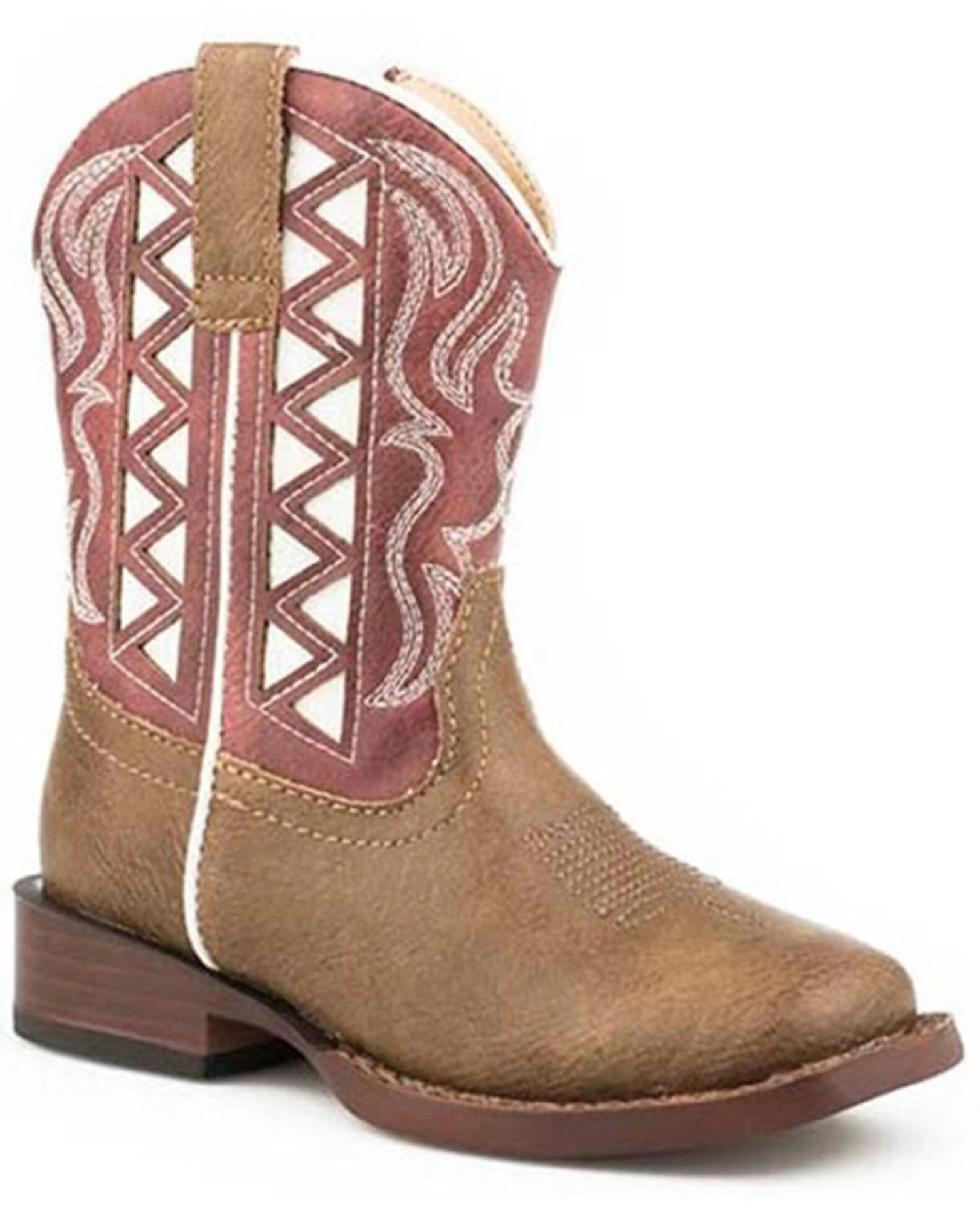 Roper Toddler Boys' Askook Western Boots - Square Toe 3 Roper Toddler Boys' Askook Western Boots - Square Toe