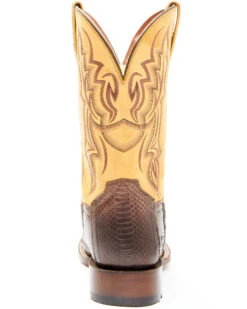 Dan Post Men's Exotic Snake Western Boots - Broad Square Toe -Deals ROPER Store 2000349210 200 P5
