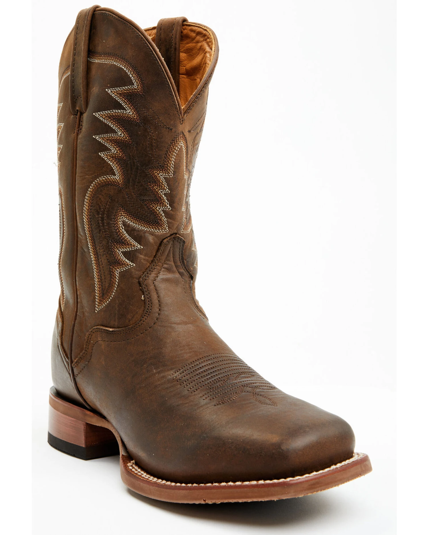 El Dorado Men's Bay Western Boots - Broad Square Toe 3 El Dorado Men's Bay Western Boots - Broad Square Toe