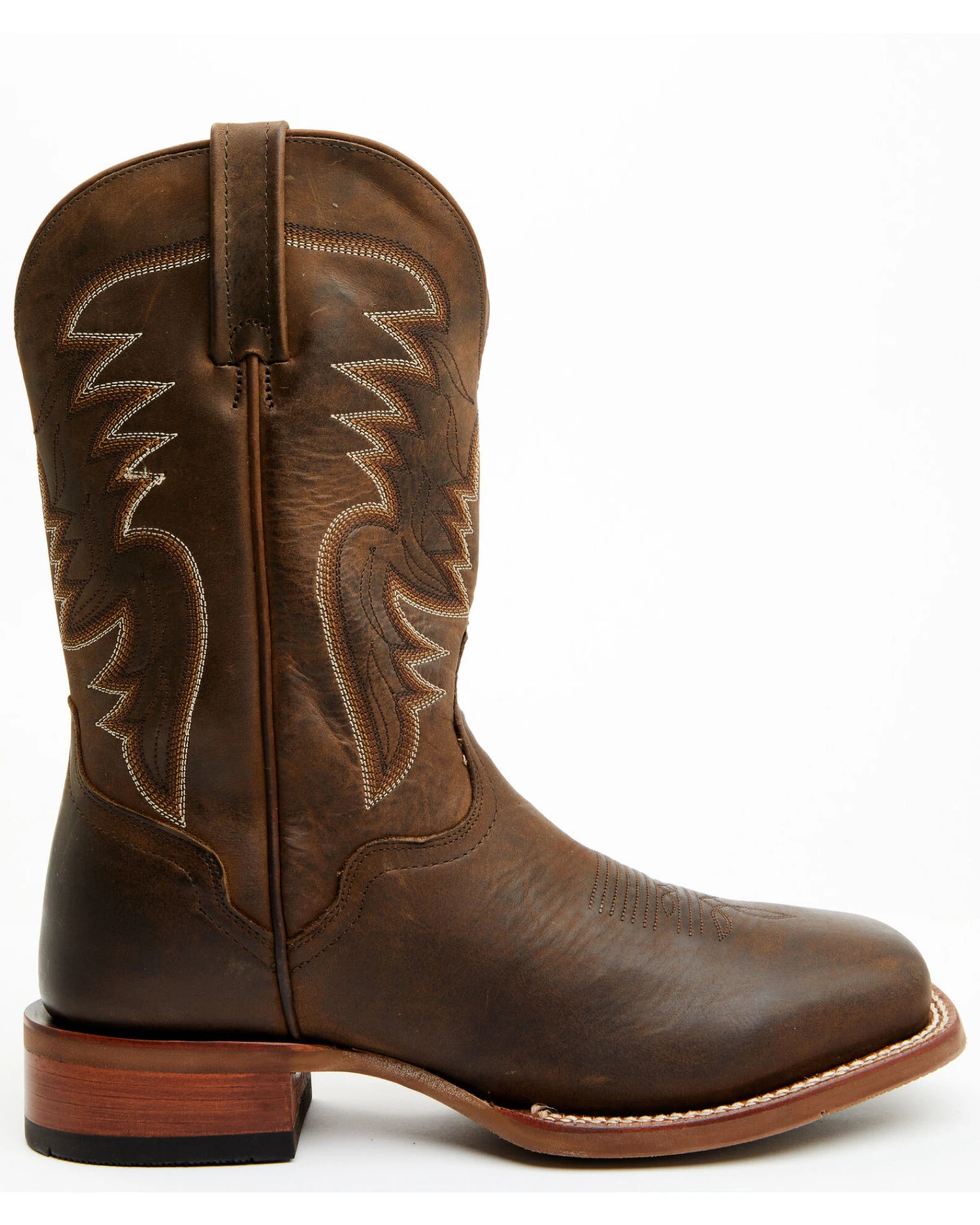 El Dorado Men's Bay Western Boots - Broad Square Toe 4 El Dorado Men's Bay Western Boots - Broad Square Toe - Image 2