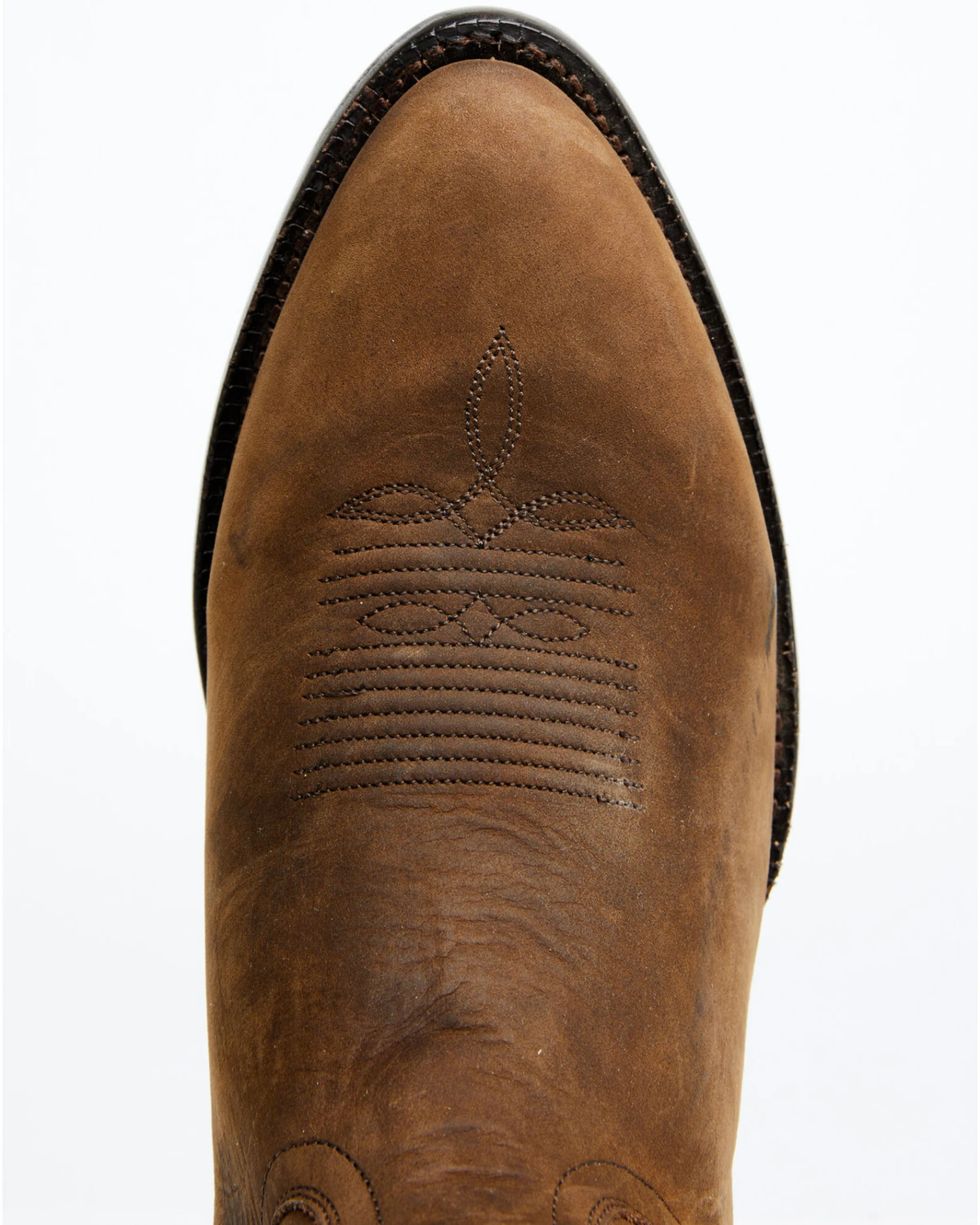 El Dorado Men's Brown Western Boots - Round Toe 8 El Dorado Men's Brown Western Boots - Round Toe - Image 6