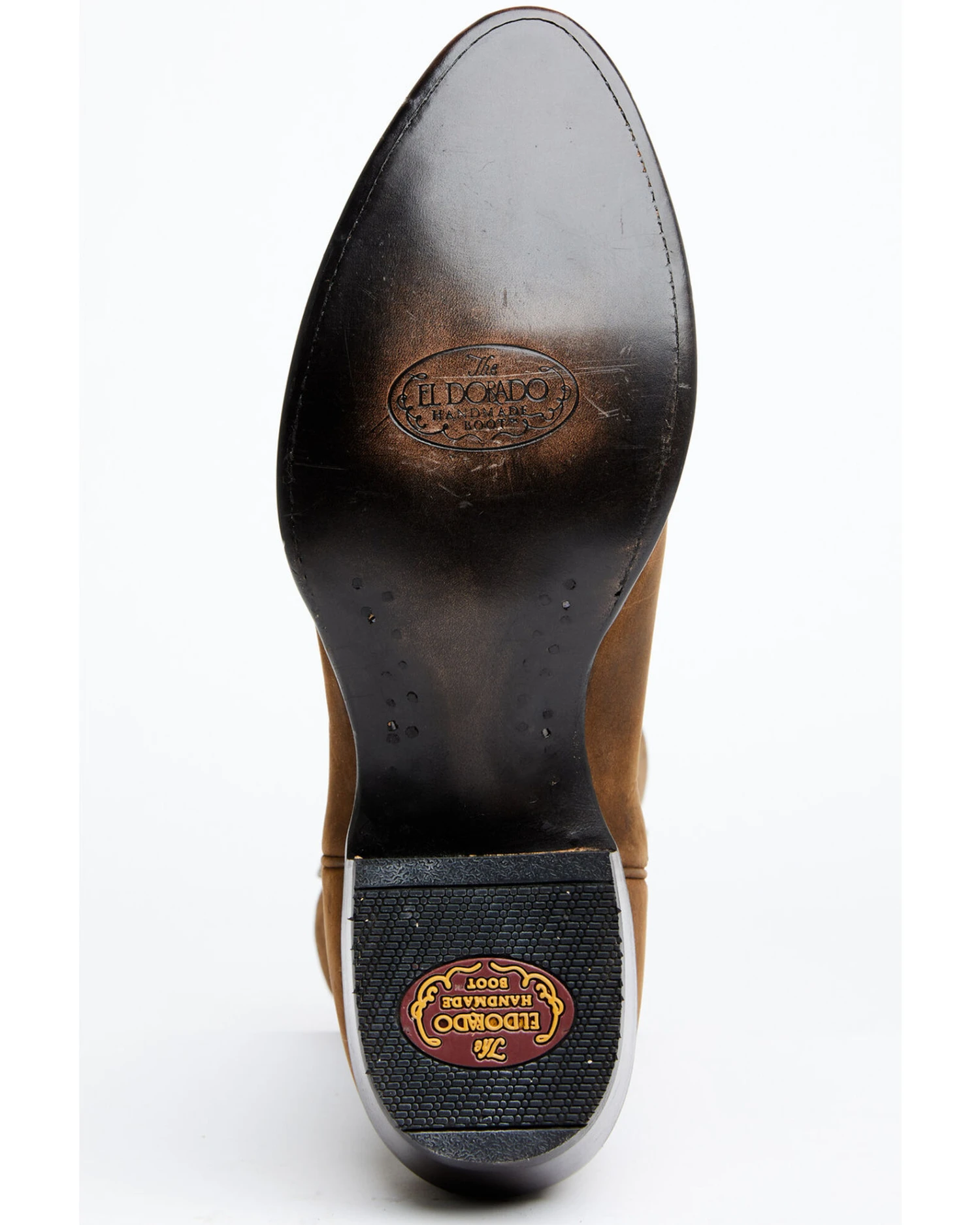 El Dorado Men's Brown Western Boots - Round Toe 9 El Dorado Men's Brown Western Boots - Round Toe - Image 7