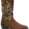 Durango Men's Westward Camo Western Performance Boots - Broad Square Toe -Deals ROPER Store 2000350253 340 P1
