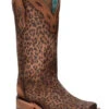 Corral Women's Leopard Print Western Boots - Square Toe 1 Corral Women's Leopard Print Western Boots - Square Toe -Deals ROPER Store 2000351161 902 P1