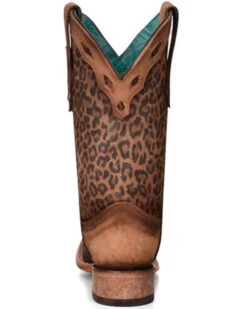 Corral Women's Leopard Print Western Boots - Square Toe 9 Corral Women's Leopard Print Western Boots - Square Toe -Deals ROPER Store 2000351161 902 P4