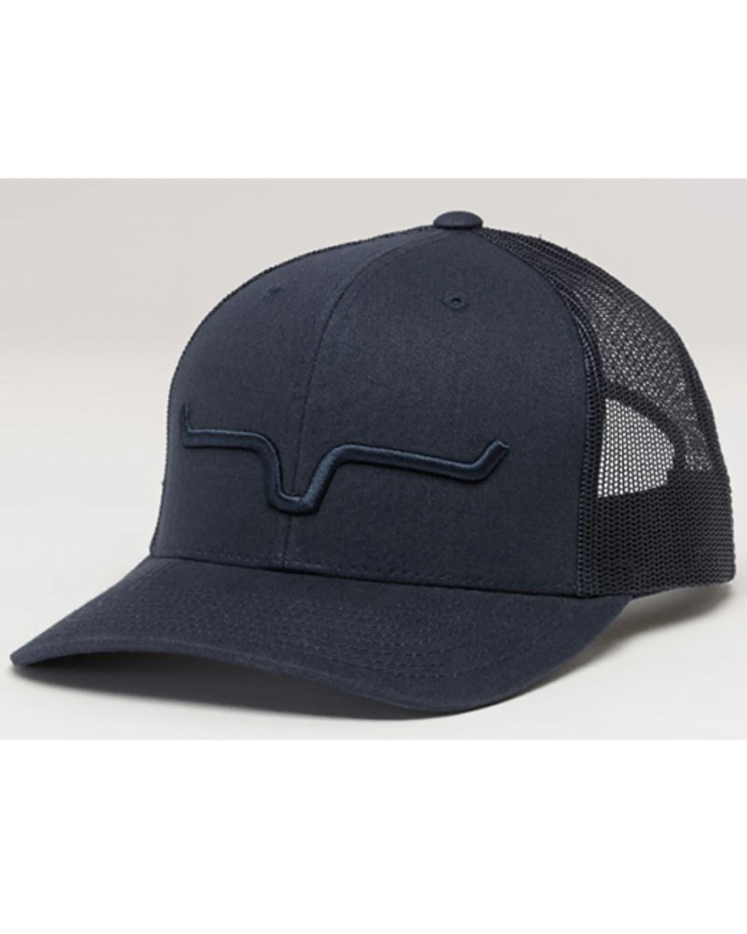 Kimes Ranch Men's Black Weekly Trucker Embroidered Logo Mesh-Back Ball Cap 3 Kimes Ranch Men's Black Weekly Trucker Embroidered Logo Mesh-Back Ball Cap