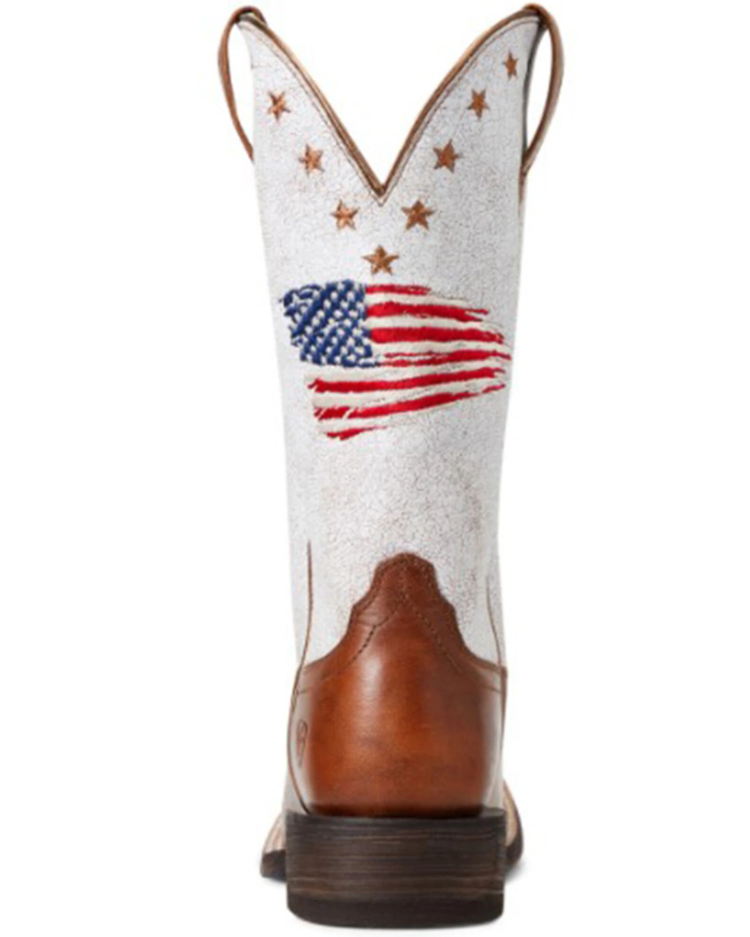 Ariat Women’s Patriot Crackled American Flag Western Performance Boots – Broad Square Toe 5 Ariat Women’s Patriot Crackled American Flag Western Performance Boots – Broad Square Toe - Image 3