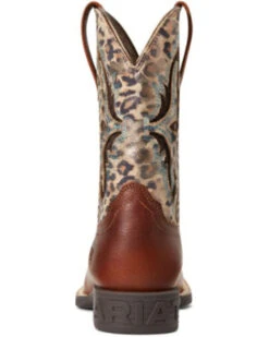 Ariat Girls' Koel VentTEK Leopard Print Western Boots - Broad Square Toe  -Deals ROPER Store 2000356945 200 P3