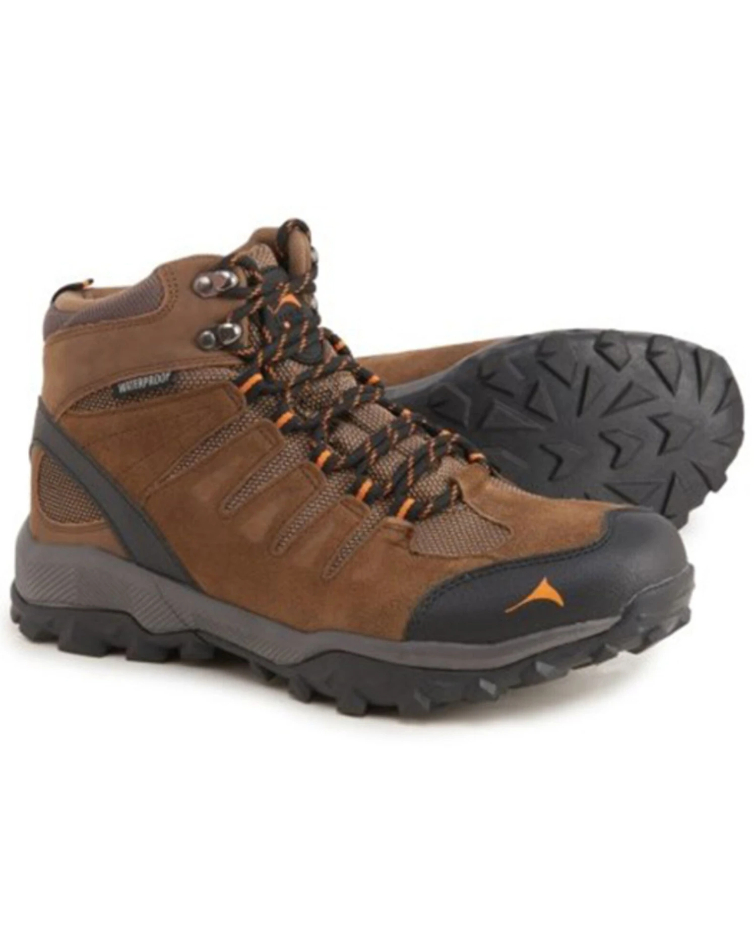 Pacific Mountain Men's Boulder Waterproof Hiking Boots - Soft Toe 3 Pacific Mountain Men's Boulder Waterproof Hiking Boots - Soft Toe